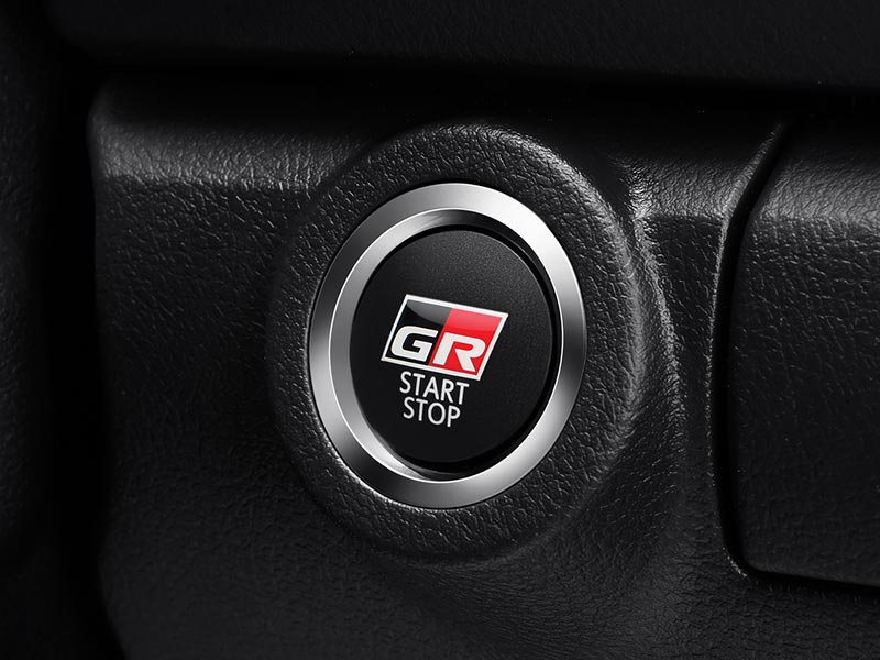 New GR Engine Start/Stop Button (GR Sport Type)