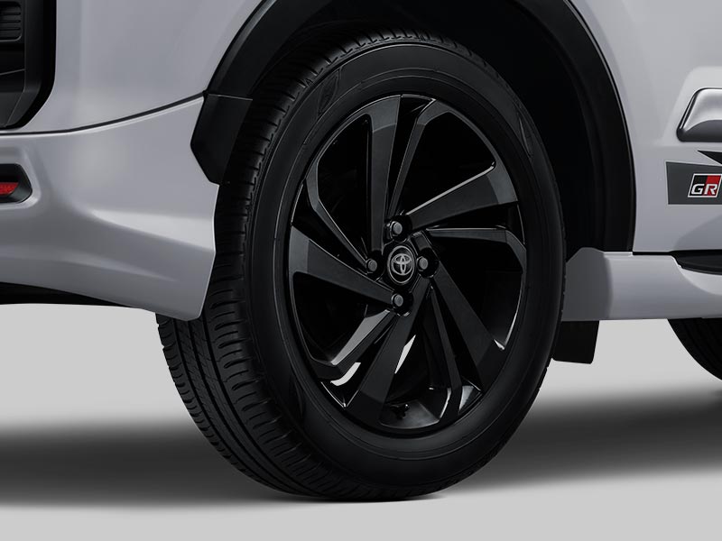 17" Black Wheels (Black on All 1.0T GR Sport Type, Silver Dual Tone on 1.0T G Type)