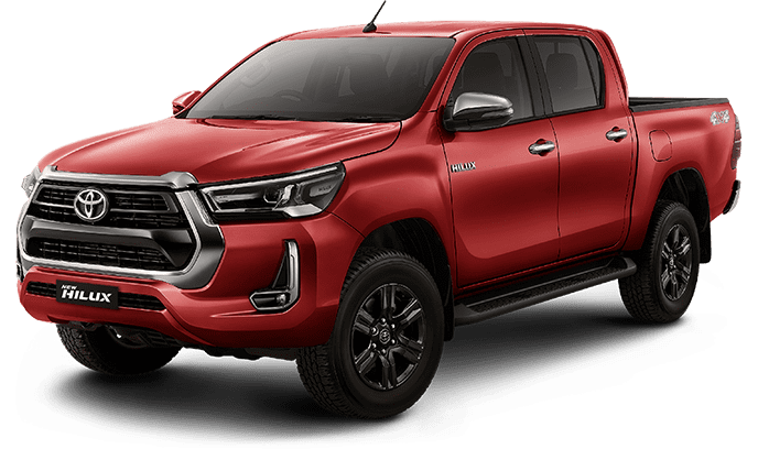 toyota hilux warna merah Crimson Red