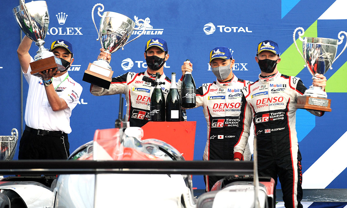 TOYOTA GAZOO Racing Raih Podium Satu-Dua Lomba Balap Ketahanan Dunia di Sirkuit Spa Belgia