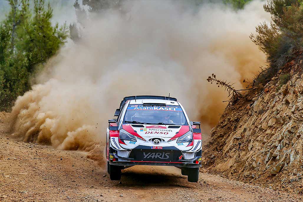 Toyota Yaris WRC Berhasil Raih Podium Juara Pertama Reli Turki 2020
