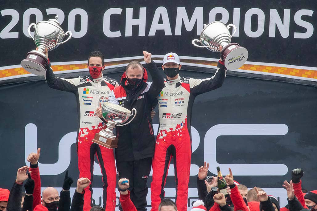 TOYOTA GAZOO Racing Berhasil Meraih Gelar Juara Pembalap WRC 2020 Setelah Menang di Reli Italia