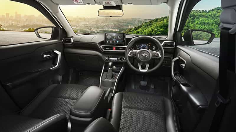 Toyota All New Raize menawarkan interior yang nyaman dan modern