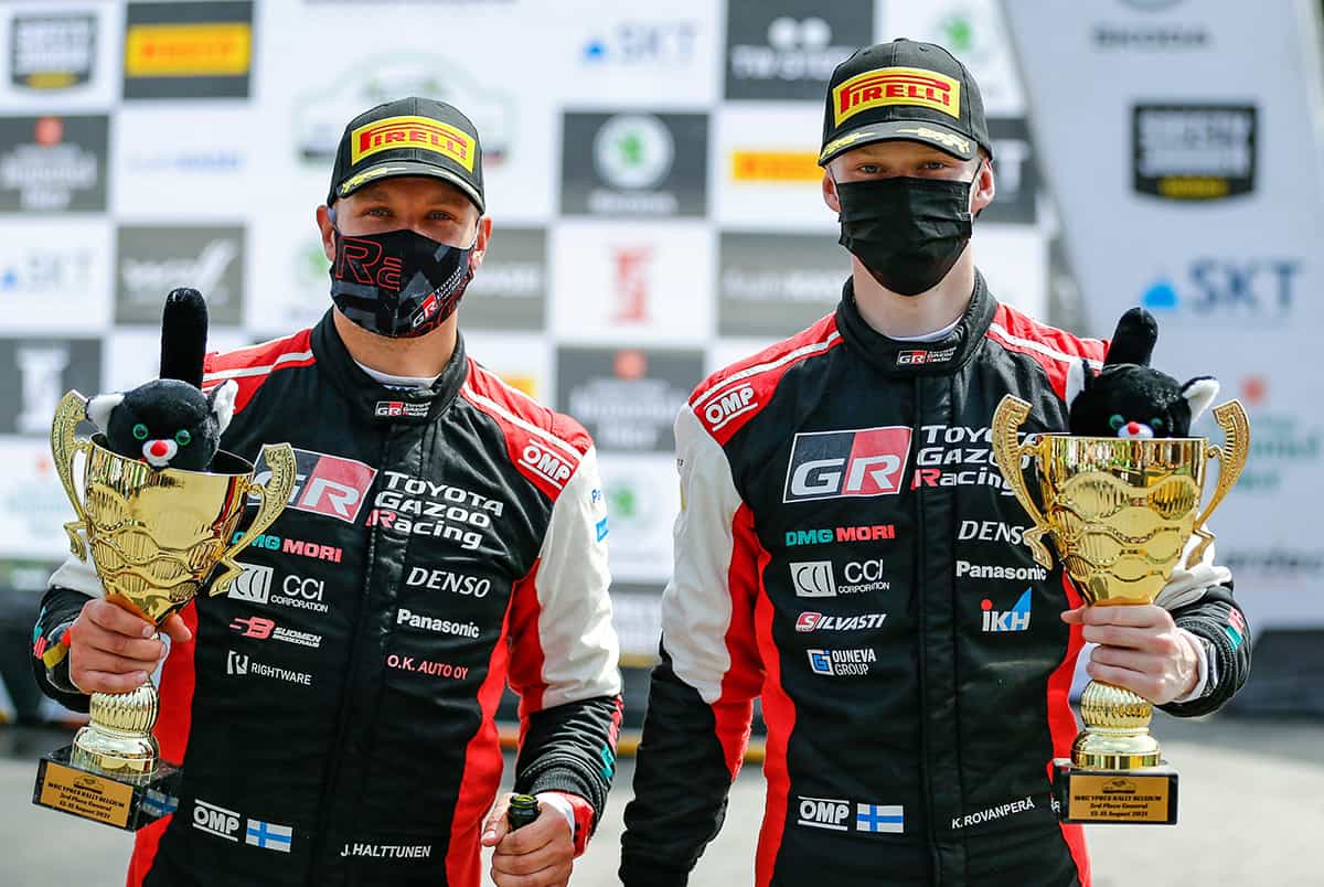 TGR Raih Podium Juara ke-3 Reli Belgia untuk Amankan Klasemen Sementara Pembalap dan Pabrikan WRC 2021