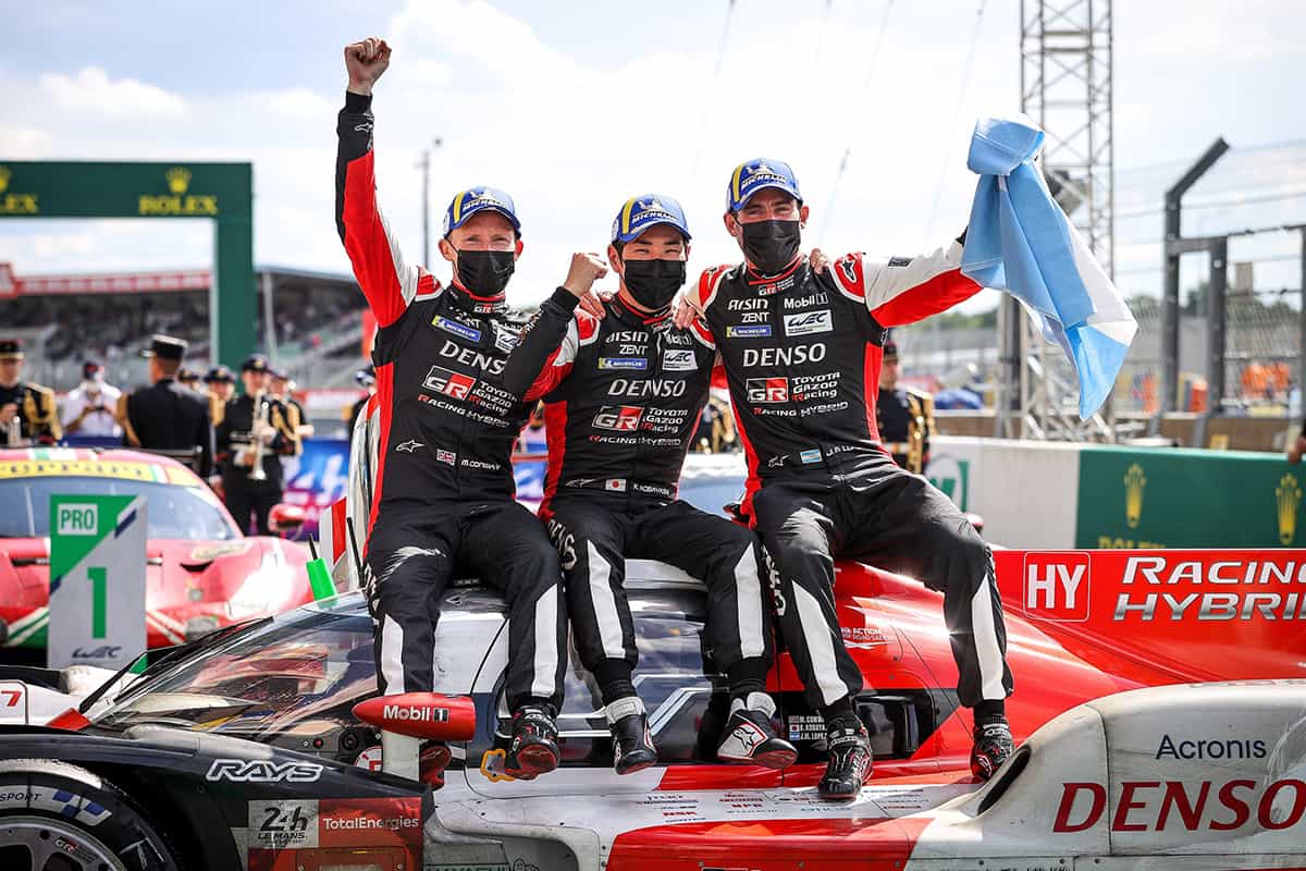 Naik Podium 1 dan 2, TOYOTA GAZOO Racing Meraih Kemenangan Bersejarah ke-4 Berturut-turut di Le Mans 24 Jam