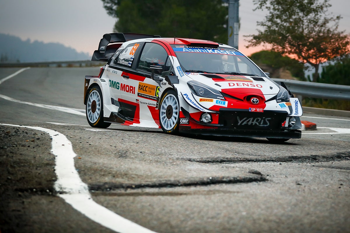 Pembalap TOYOTA GAZOO Racing Raih Podium Juara Kedua WRC di Reli Spanyol 2021