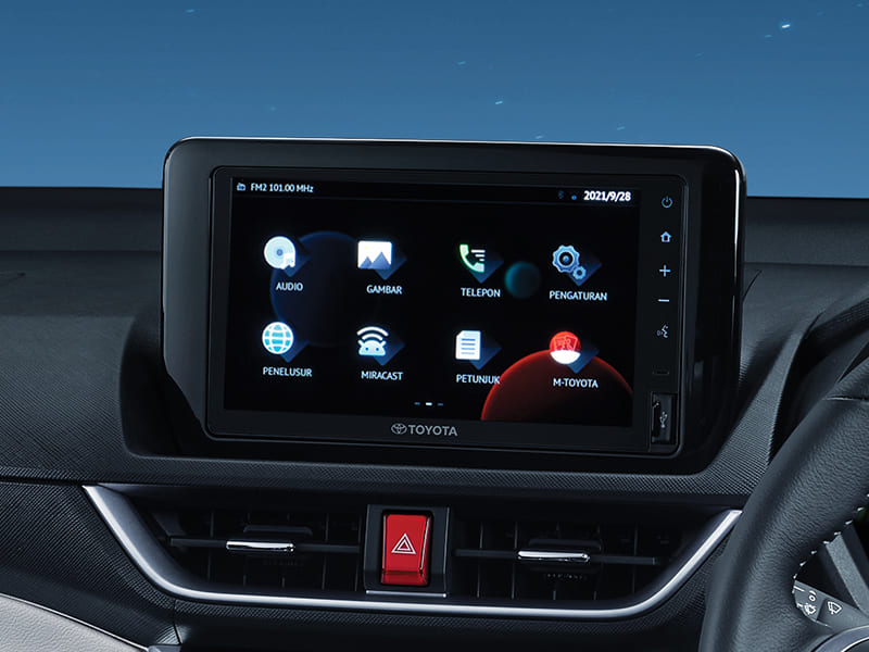 New Integrated 9" Head Unit (All Type) with Advanced Smartphone Connectivity (Q Type)