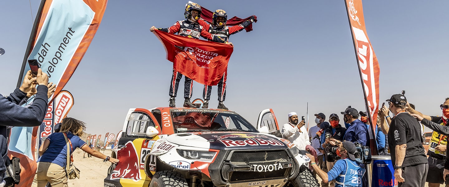 Pembalap TOYOTA GAZOO Racing Berhasil Memenangkan Reli Dakar 2022 Bermodalkan GR DKR Hilux T1+ 