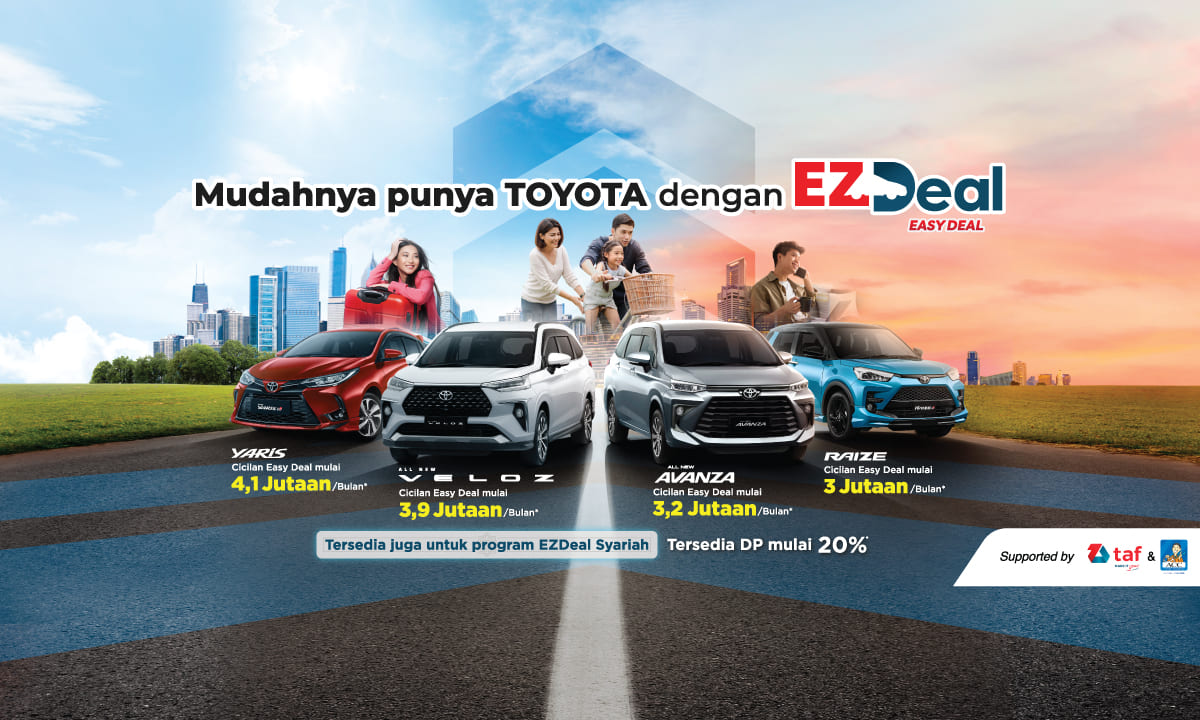 Miliki Mobil Toyota dengan EZ Deal: Pasti Hemat Cicilannya!