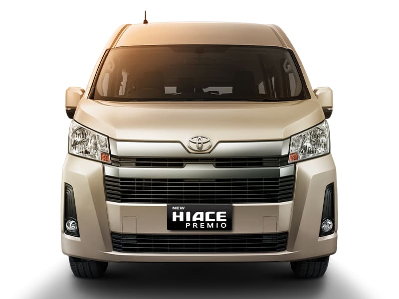 Front View Hiace Premio