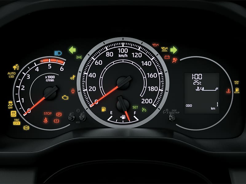 Informative Instrument Panel Hiace Premio