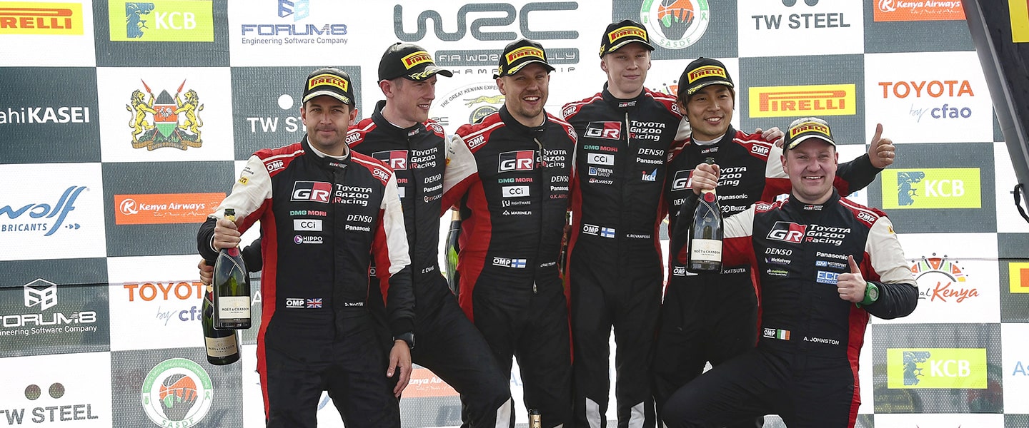 Sapu Bersih Juara 1-2-3-4, TOYOTA GAZOO Racing Bersama GR YARIS Rally1 Mencatat Sejarah di Reli Safari Kenya 2022
