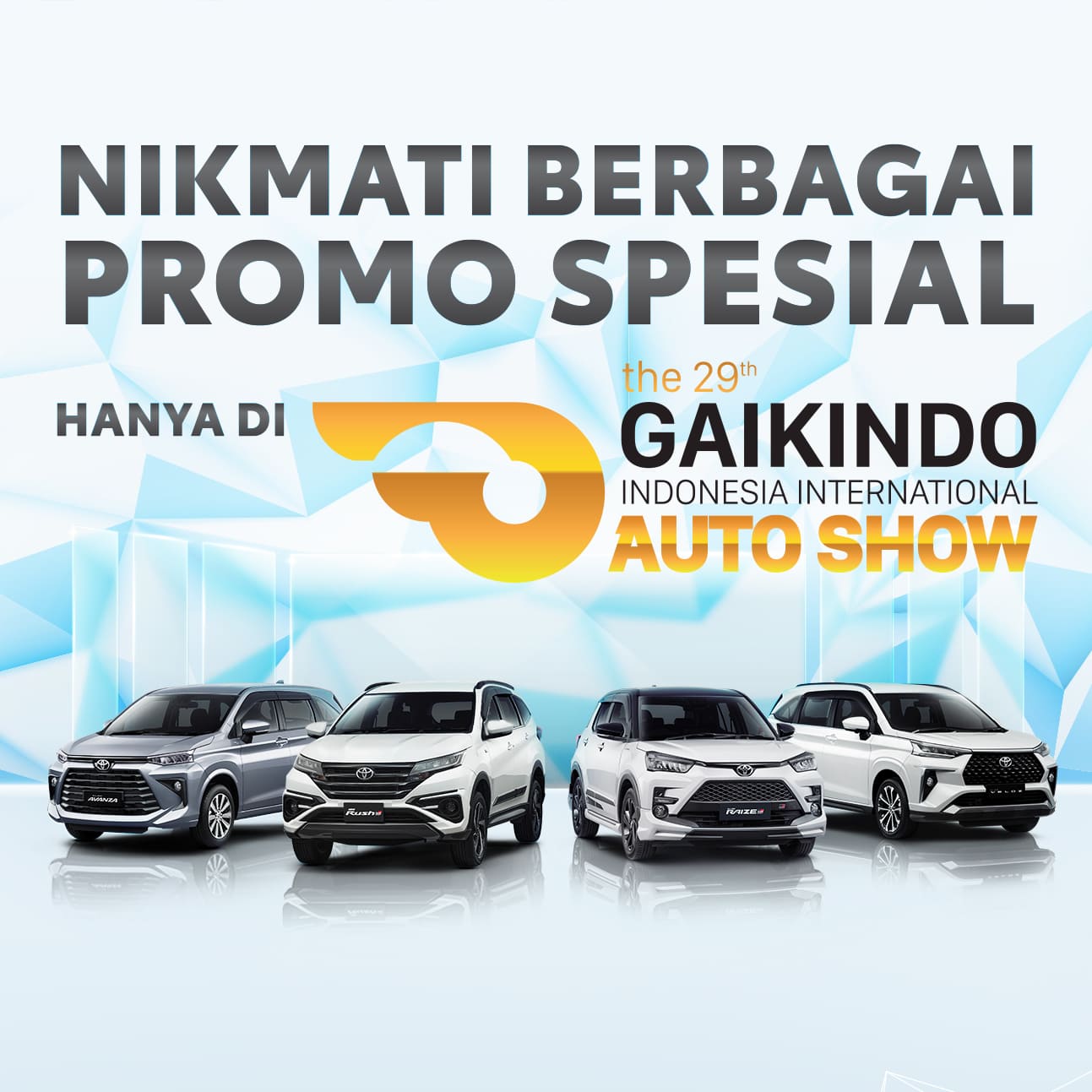Promo Spesial Toyota di GIIAS 2022 PT. Toyota Astra Motor Mobil