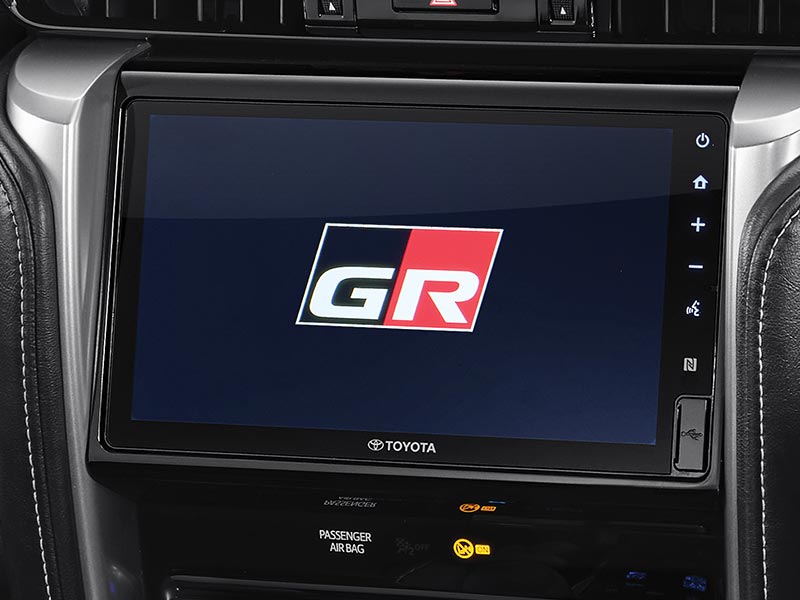 New GR Opening (GR Sport Type) on Advanced 9" Head Unit Display (GR Sport, VRZ Type)