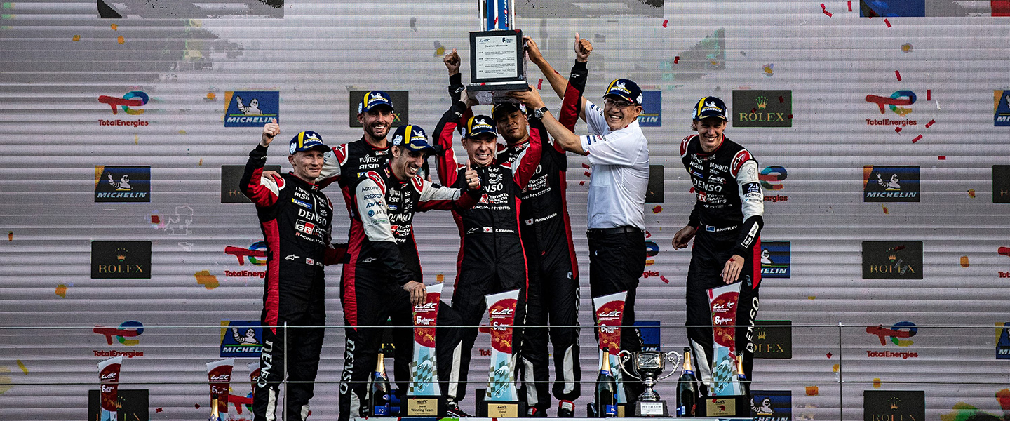 Selangkah Menuju Gelar Juara Dunia 2022, TOYOTA GAZOO Racing Meraih Juara 1 dan 2 Balap Ketahanan Fuji 6 Jam 