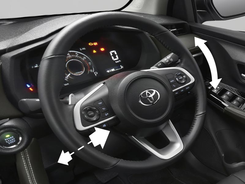 Tilt Telescopic Steering Wheel