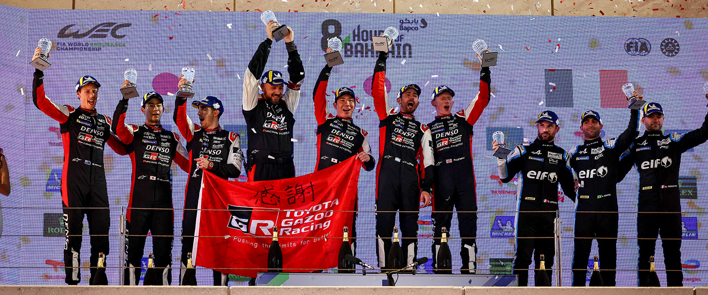 TOYOTA GAZOO Racing Raih Podium Ganda Sekaligus Gelar Juara Dunia Pembalap dan Pabrikan WEC 2022 di Bahrain