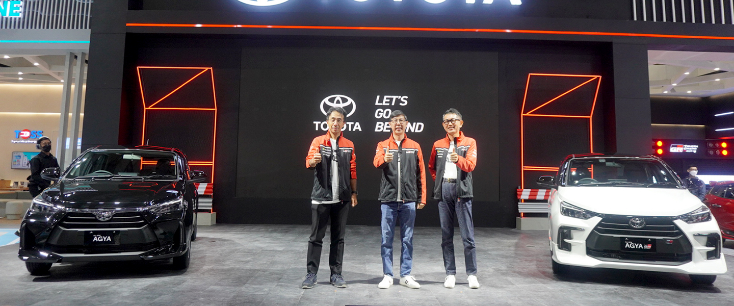 Toyota Memperluas Line-up dengan Menampilkan Tiga Model Baru pada Pameran GJAW 2023