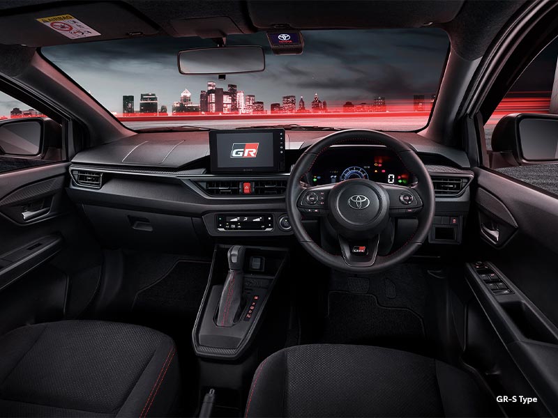 interior eksterior all new agya gr sport 2023
