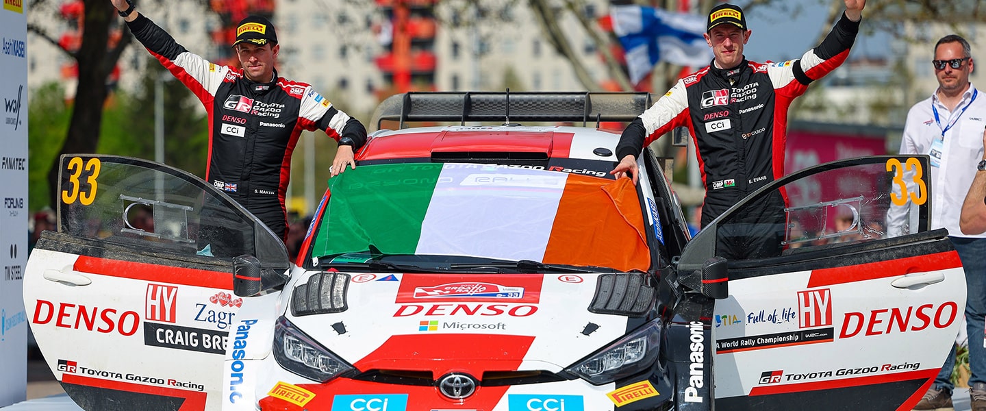 TOYOTA GAZOO Racing Meraih Podium Pertama Reli Kroasia Untuk Mempertahankan Dominasi di Ajang WRC 2023