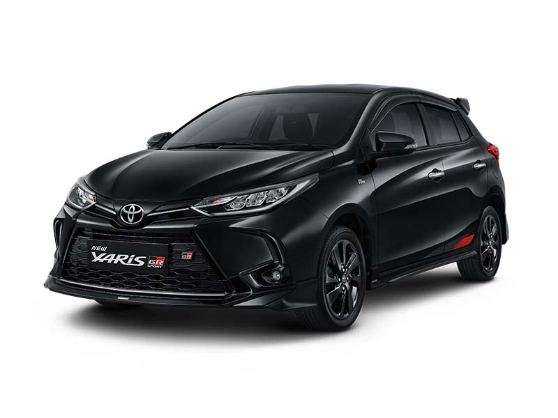 Toyota Yaris Black Front