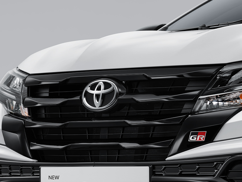New Black Glossy Front Grille Ornament