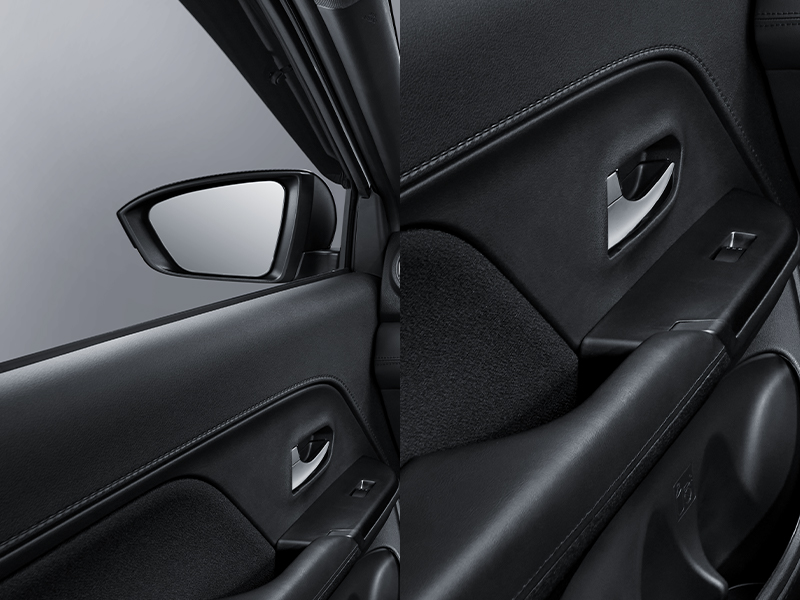 New Black Interior Panel & Door Armrest Softpad