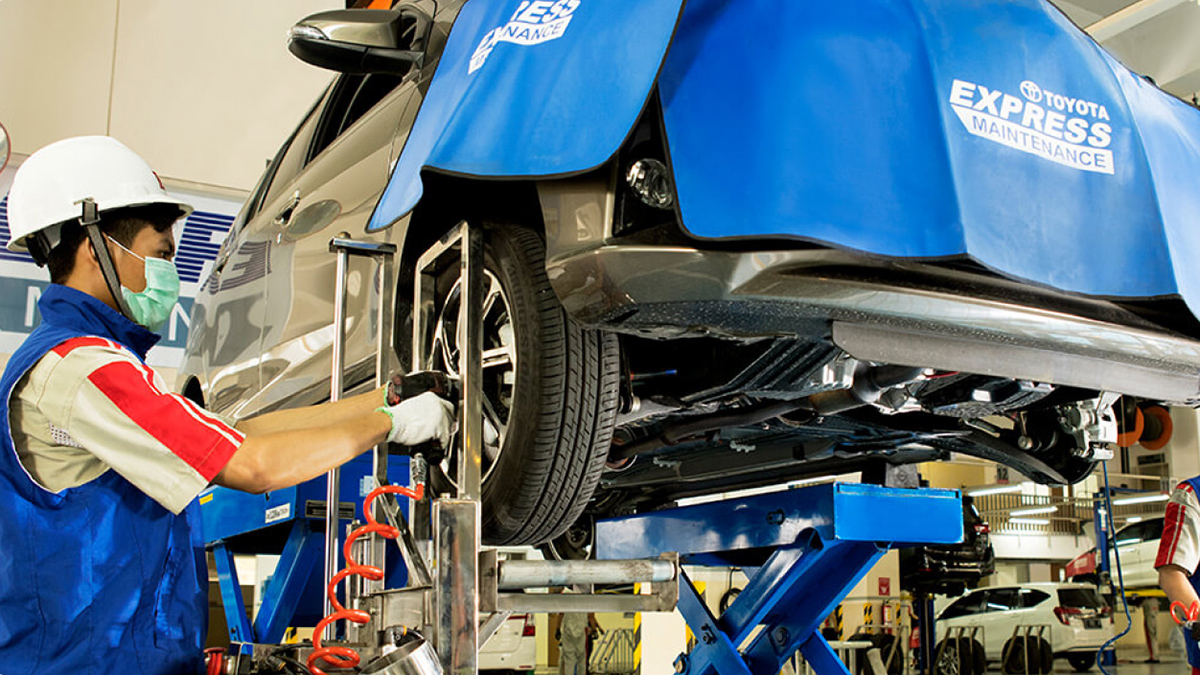 Daftar Layanan Aftersales Bengkel Resmi Toyota: General Repair, Body &amp; Paint, Toyota Mobile Service, dan Express Maintenance