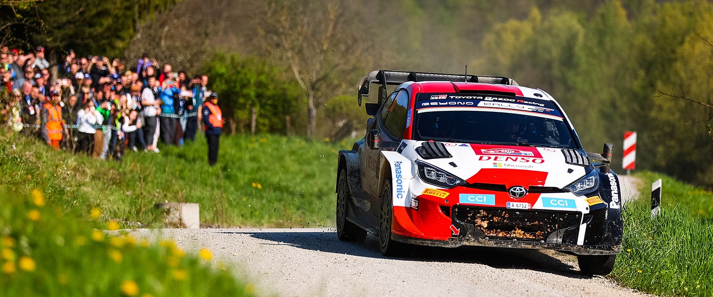 TOYOTA GAZOO Racing Meraih Podium Pertama Reli Kroasia Untuk Mempertahankan Dominasi di Ajang WRC 2023