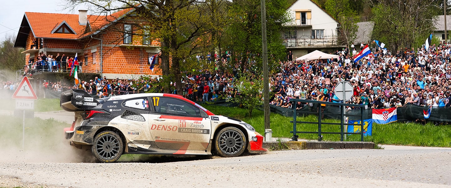 TOYOTA GAZOO Racing Meraih Podium Pertama Reli Kroasia Untuk Mempertahankan Dominasi di Ajang WRC 2023