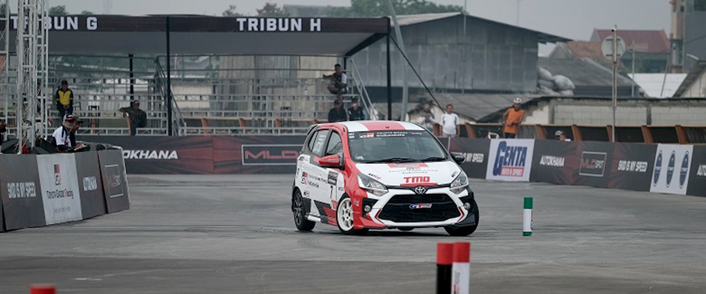 Konsisten Raih Podium, Toyota GAZOO Racing Indonesia Pertahankan Puncak Klasemen di Kelas Bergengsi A & F pada Seri ke-3 MLDSPOT Autokhana Kejurnas Slalom 2023